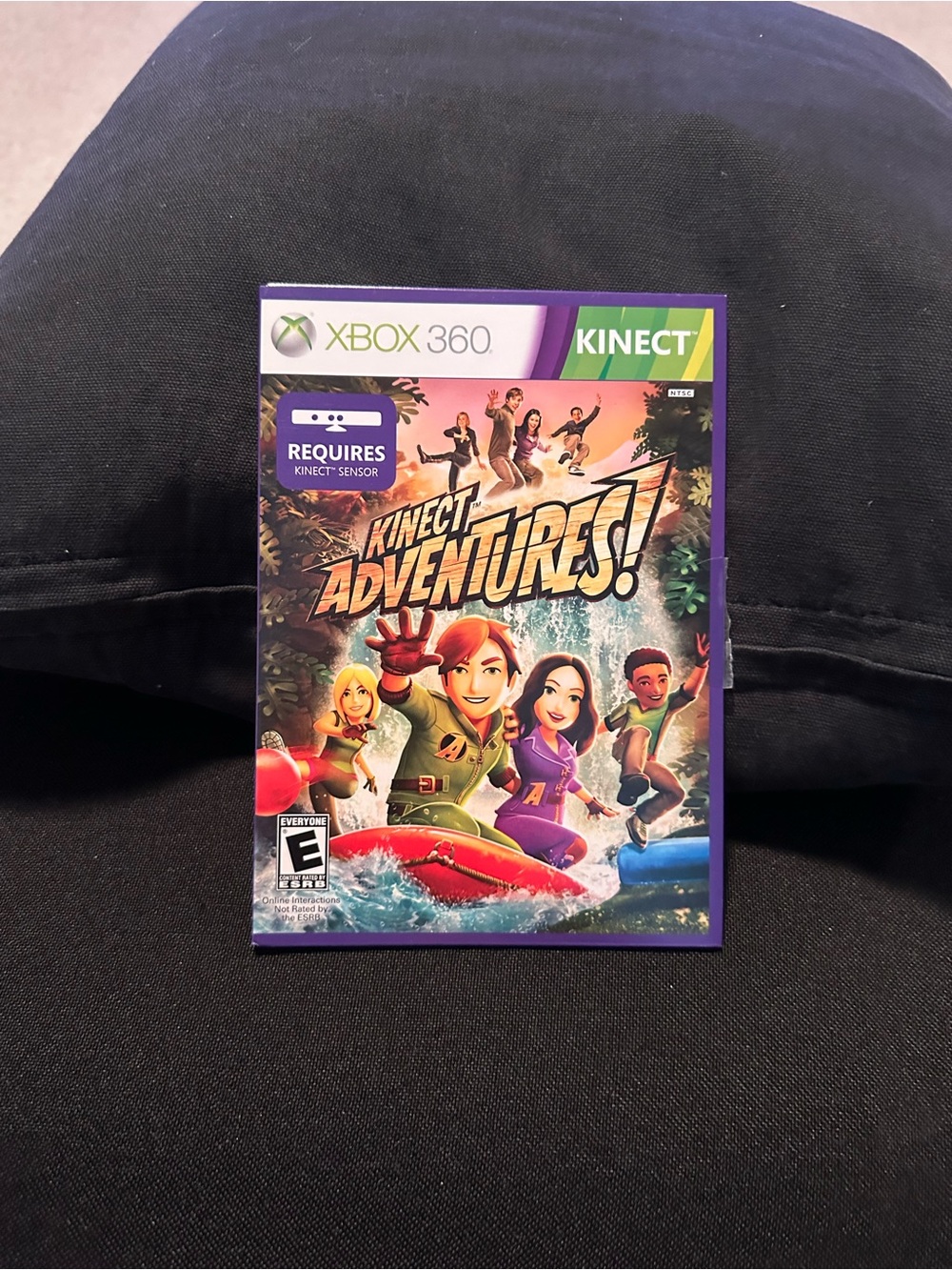 Microsoft Xbox 360 Game Cover - Purple and Green Accents